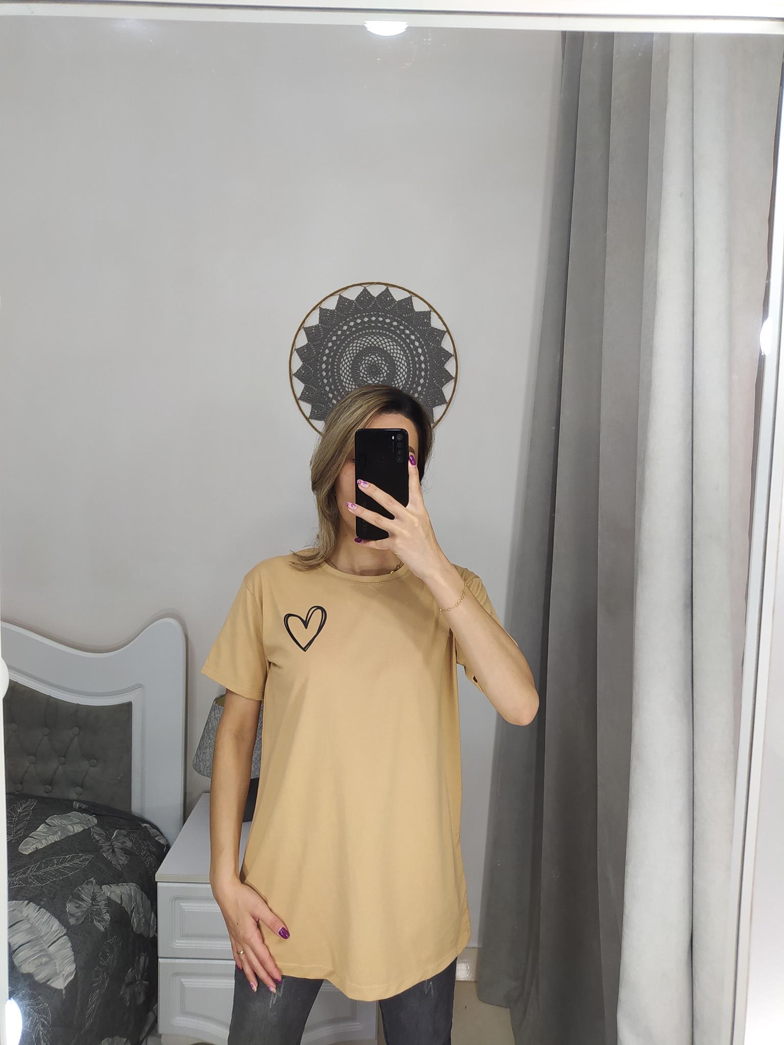 تیشرت قلب
