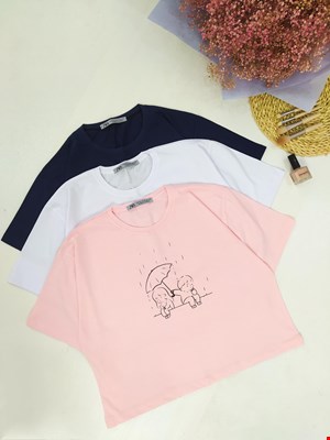 تیشرت کراپ چتر
